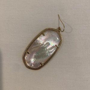 Kendra Scott Elle Gold Drop Earrings In Ivory - ONLY ONE